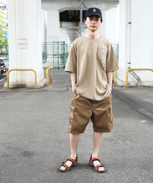 H180 / 54kg / B85 / W68 / H94 / 着用サイズ:L Desert